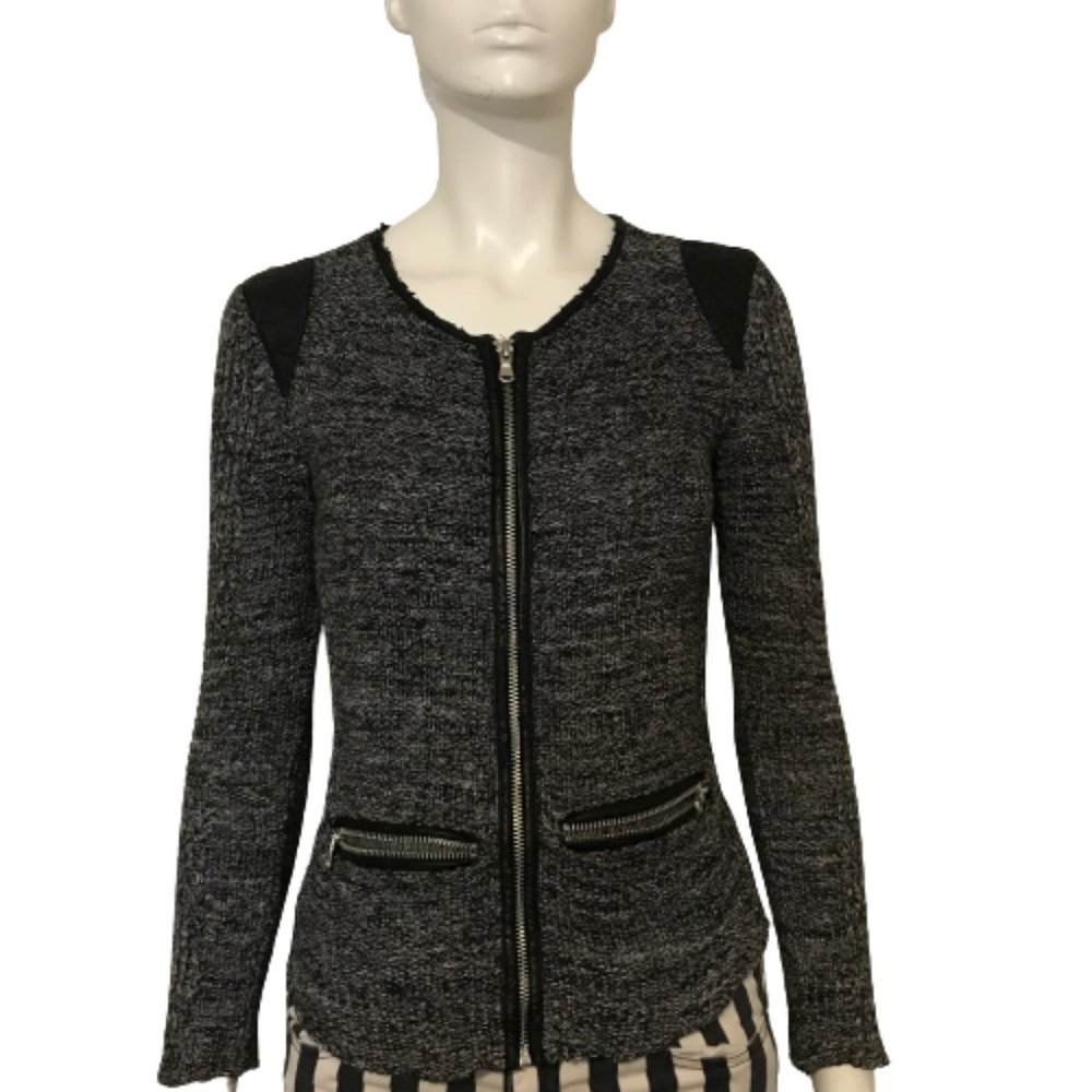 Ladies Grey Size S Long Sleeve Jacket